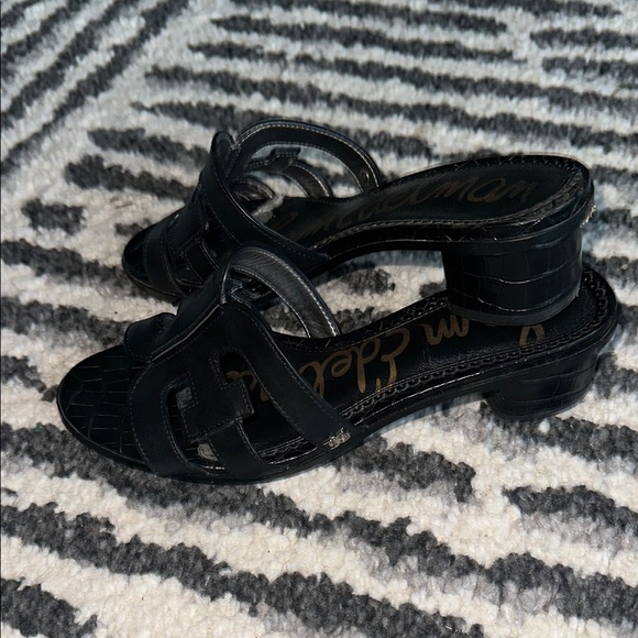 Sam Edelman Black Women's Slide Sandals - Picture 3 of 5